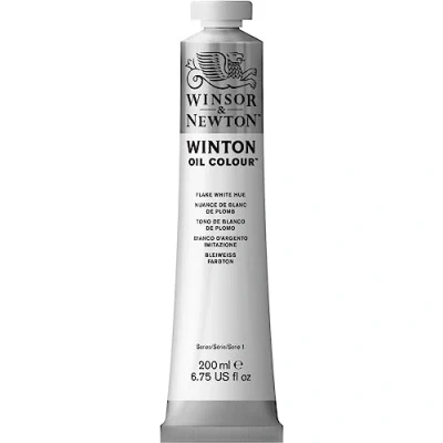 Image of Winsor &amp; Newton Winton 200ml Oil Colour Flake White Hue