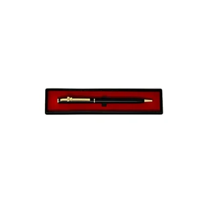 Image of Catholic Gift Shop Ltd Black &amp; Gold Inscription Ball Pen First Holy Communion