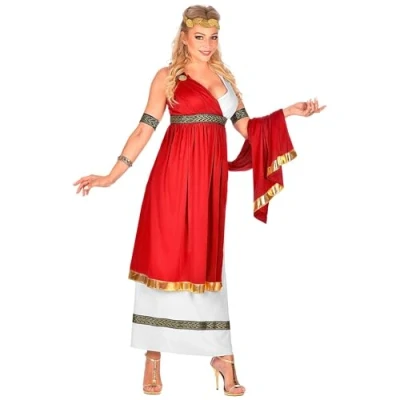 Image of &quot;ROMAN EMPRESS&quot; (dress with drape, armbands, laurel wreath) (XL)