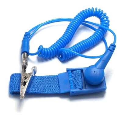 Image of Anti Static Wrist Strap, Adjustable Strap Band Protect Sensitive Electronics from Discharge for ESD Safe Repairs