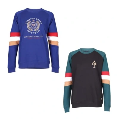 Image of Aubrion Shires Team Sweatshirt In Navy Or Black 10050, Black, XS