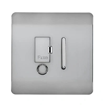 Image of Trendi Artistic Modern Glossy Tactile Fused Spur Switch Stainless Steel