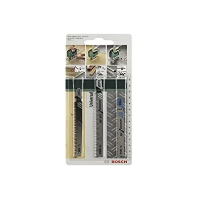Image of Bosch 2609256743 Jigsaw Blade Set T 123 X 234 345 XF (3 Pieces)