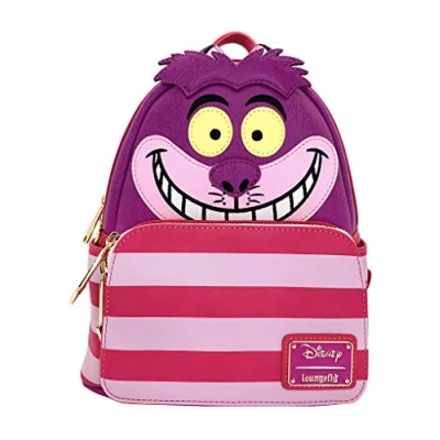 Image of loungefly X Disney Alice in Wonderland Cheshire Cat Mini Backpack