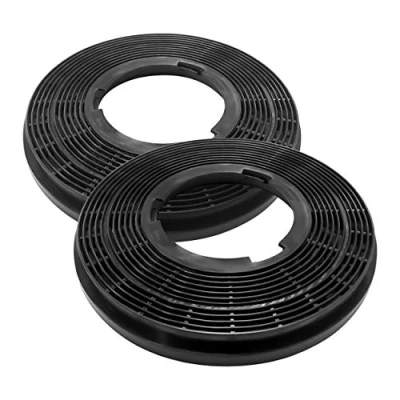 Image of CIARRA CBCF005 Cooker Hood Carbon Filters Replacement 168mm Diameter (Pack of 2)