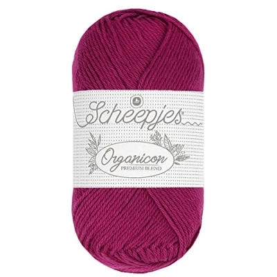 Image of Scheepjes Organicon 246 Dahlia Yarn 5x50g
