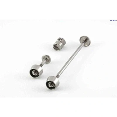 Image of Pitlock Set 01 Front Wheel &amp; Seat Post: