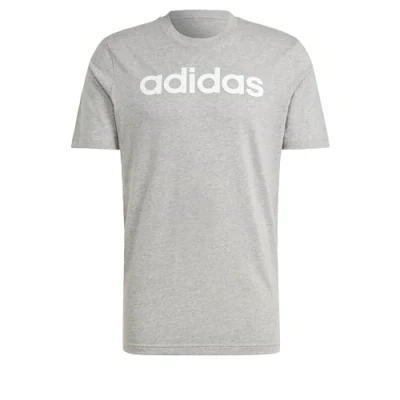 Image of adidas Sportswear Print Tshirt, Men&#039;s, Size: Medium, Medium grey heather