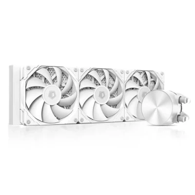 Image of ID COOLING FX360 PRO WHITE Liquid CPU Cooler for Desktop 360mm AIO Cooler, 3 x 120mm High efficient Fans, Special CD Pattern Pump Header, Intel &amp; AMD Compatible