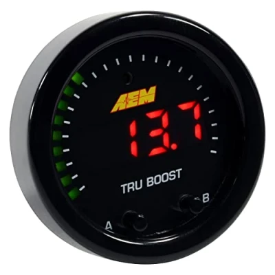 Image of AEM 30 4350 Tru Boost Gauge Type Controller, Black