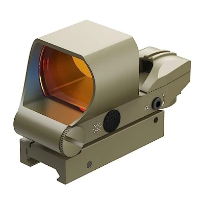 Image of Feyachi RS 30 Reflex Sight, Multiple Reticle System Red Dot Sight with Picatinny Rail Mount, 4 Adjustable Reticles Optics Riflescopes