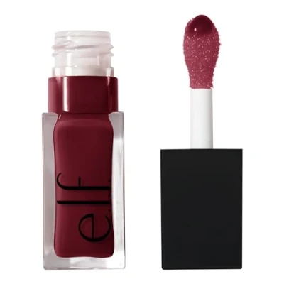 Image of e.l.f. Glow Reviver Lip Oil, Nourishing Tinted Oil For A High Shine Finish, Infused With Jojoba Vegan &amp; Cruelty Free, Jam Session