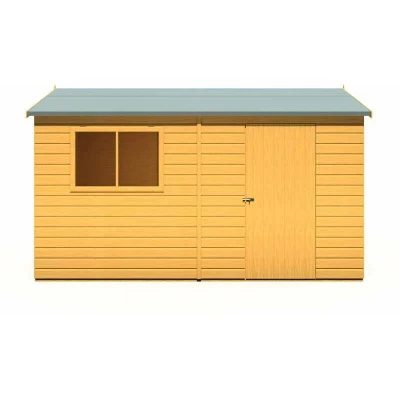 Image of Shire Premium Shed Range Lewis 12x8 SD Reverse Apex Style C
