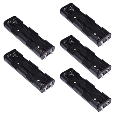 Image of AA x 4 Open Style Battery Holder Case With Solder Lug Terminals Pack of 5