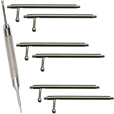 Image of OTOPO Compatible with Versa/Versa 2 Pins Stainless Steel 23mm Quick Release Spring Bars 4PCS Diameter 1.5mm Bar Tool