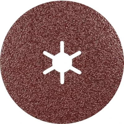 Image of Bosch 25x EXPERT R781 Prisma Ceramic Fibre Discs (for steel, Stainless Ø 100 mm, Grit 60, Professional Accessory Small Angle Grinder)