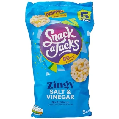 Image of Snack A Jacks Salt&amp;Vinegar 5 x 19g