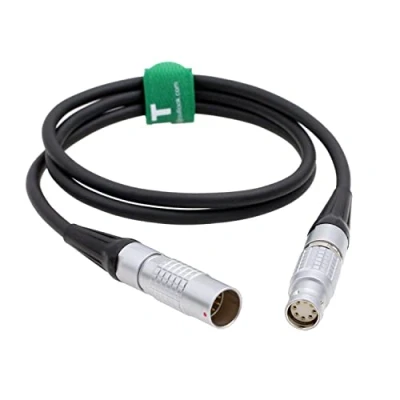 Image of HangTon Extension Power Cable for ARRI Alexa 35, Mini, Mini LF, Amira Camera 8 Pin Female to Male 3M