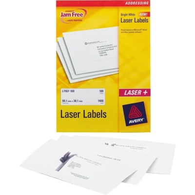 Image of Avery L7168 Laser Labels (Box 100)