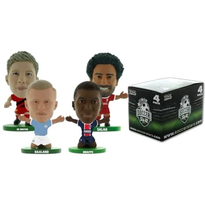 Image of SoccerStarz NEW Best Players In The World (4 PK) Blisters A Box)