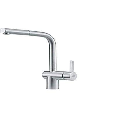Image of Franke Kitchen sink tap made spout Atlas NEO Pull out Window stainless steel 115.0521.439, Grey