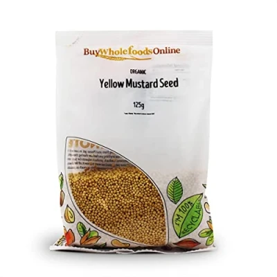 Image of Organic Mustard Seed Yellow 125g (BWFO)