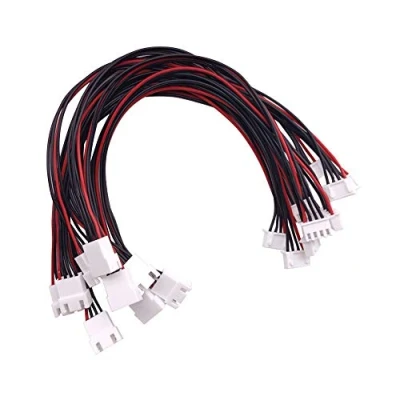 Image of YIXISI 10 PCS JST XH 3S LiPo Battery Balance Charger Extension Wire Cable, Plug Connector 220mm, Charging Cable Lead Adapter for RC Drone DIY