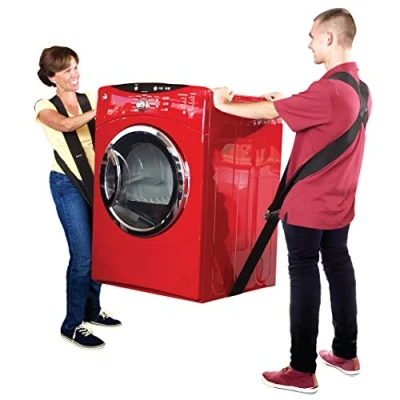 Image of shoulder DOLLY 2 person strap, transport belt, sling for ergonomic and easy lifting From objects up to 370 kg 3.65 m in length Furniture, household appliances much more LD2001