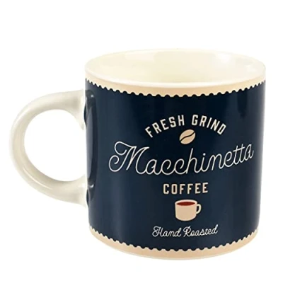 Image of Rex London Macchinetta Vintage Ceramic Coffee Mug