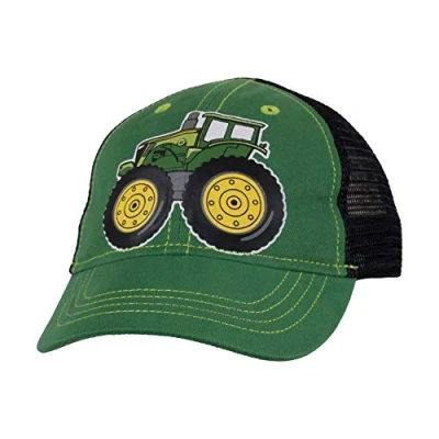 Image of John Deere Girl&#039;s Baseball Cap, Green/Black, One Size