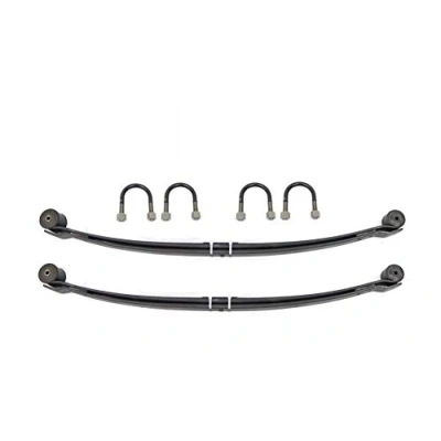 Image of Tpuk Pair Of Rear Double Leaf Spring For Transit Mk7 2006 2014 Fwd 60Mm And U Bolts 1512417