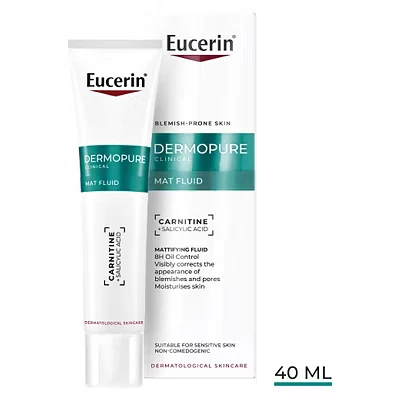 Image of Eucerin Dermopure Clinical Mattifying Fluid 40ml