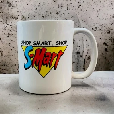 Image of Super6props Shop Smart, S Mart Evil Dead 11oz Mug, Coffee Cup, Tea Mug