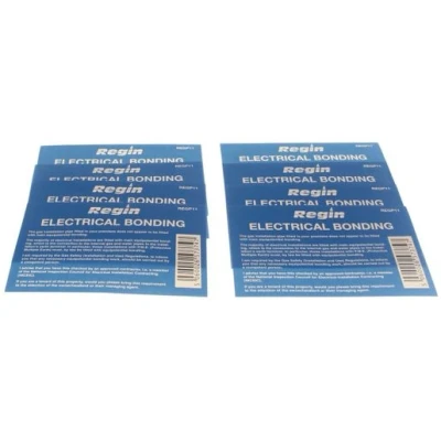Image of Regin Electrictrical Bonding STICKERREGP11