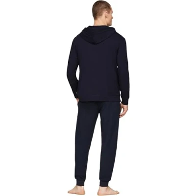 Image of Tommy Hilfiger Men’s Zipped Hoodie, Blue (Desert Sky), L