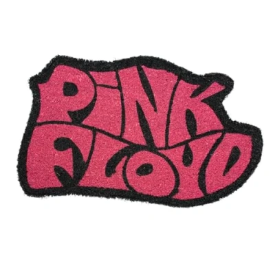 Image of Grupo Erik Pink Floyd Door Mat 15.7 x 27.6 inches 40 70 cm Coconut Coir Eco Friendly 100% Indoor &amp; Outdoor Merchandise