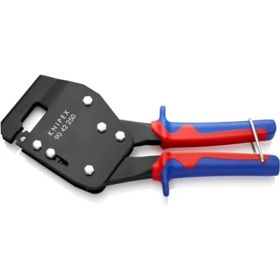 Image of Knipex Punch Lock Riveter burnished, with multi component grips 250 mm 90 42