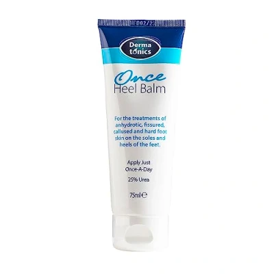 Image of Dermatonics Once Heel Balm Long lasting Relief for Rough, Dry, and Callused Heels Feet Clinically Proven Visible Result in 8 Days 75 ml