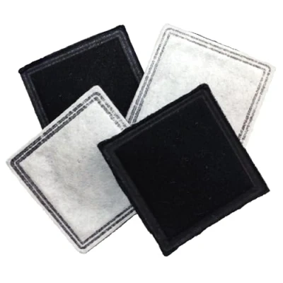 Image of PetSafe Drinkwell Replacement Filter for Current Pet Fountains, Pack of 4, Charcoal Carbon Cats and Dogs,Black/White
