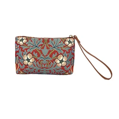 Image of Signare Tapestry Small Wristlet Clutch Bag for Women, Ladies Purses with Wrist Strap &amp; Zip Closure