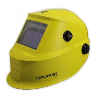 Image of ESAB 0700000491 Savage A40 Welding Helmet Self Darkening Yellow