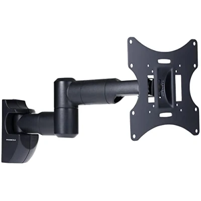 Image of PROPERAV Swing Arm Full Motion 23 43&quot; TV Bracket Black, Black