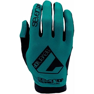 Image of Seven iDP 7iDP Transition Full Finger MTB Cycling Gloves (Blue, S)