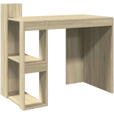 Image of vidaXL Office Desk Sonoma Oak 103.5x56.5x94 cm Engineered Wood