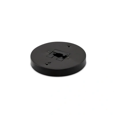 Image of Mainline Mains IP20 Surface Adaptor for Luminaires Black JCC