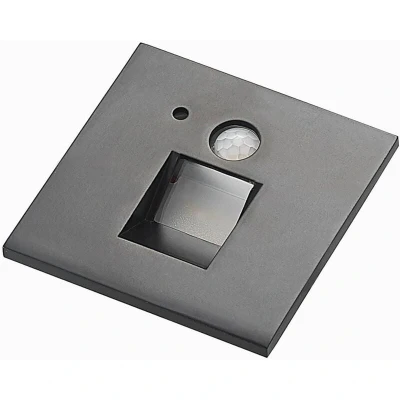 Image of Arcchio Neru LED downlight, sensor, angular, black