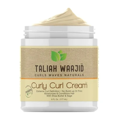 Image of Taliah Waajid Curly Curl Cream 177 ml/6 fl.oz