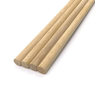 Image of Oakcrafts European Oak Dowel 1m Long (12.7mm 1/2) Pack of 4