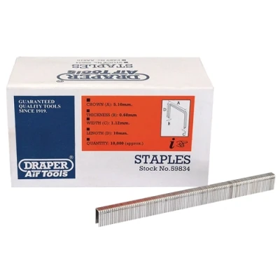 Image of Draper Staples, 10mm (Pack of 10000)