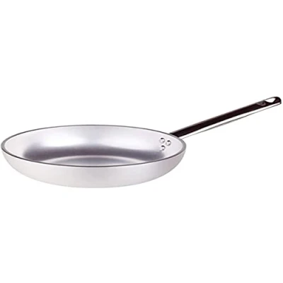 Image of Pentole Agnelli Aluminium Professional 5 Mm. Radiant Saute Pan with 1 Handle, Diameter 40 Cm, Silver